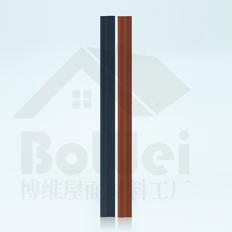 泛水壓條，泛水線，干法施工、柔性泛水